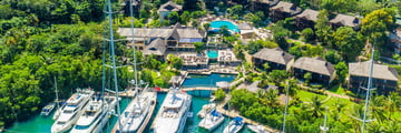 Zoetry Marigot Bay St Lucia aerial