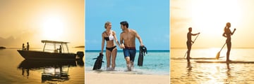 Champagne on Boat at Sunset, Snorkeling and Paddle Boarding at Zoetry Montego Bay