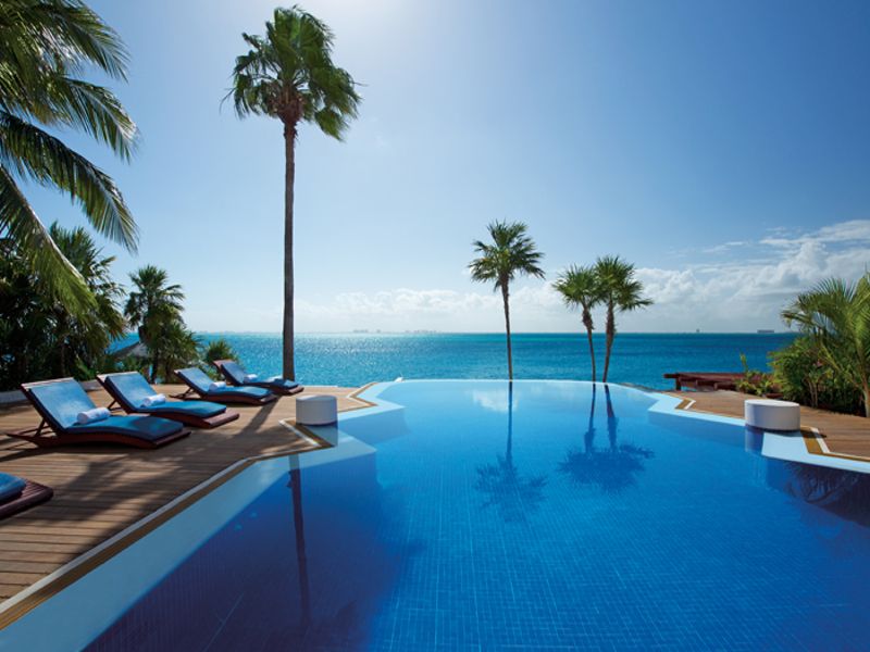 Zoetry Villa Rolandi Island Mujeres pool
