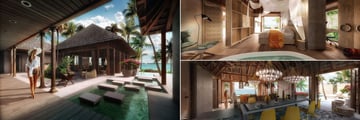 Zuri Zanzibar, Three Bedroom Ocean Front Luxury Villa