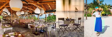 Zuri Zanzibar, Upendo Restaurant, Dining on the Beach and Drinks on the Beach