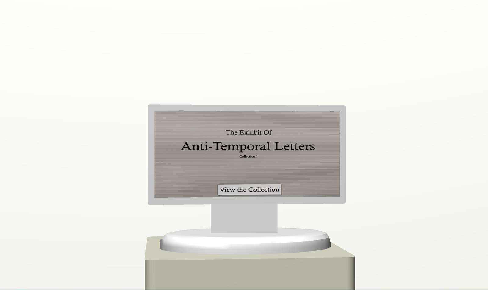 Anti-Temporal Letters