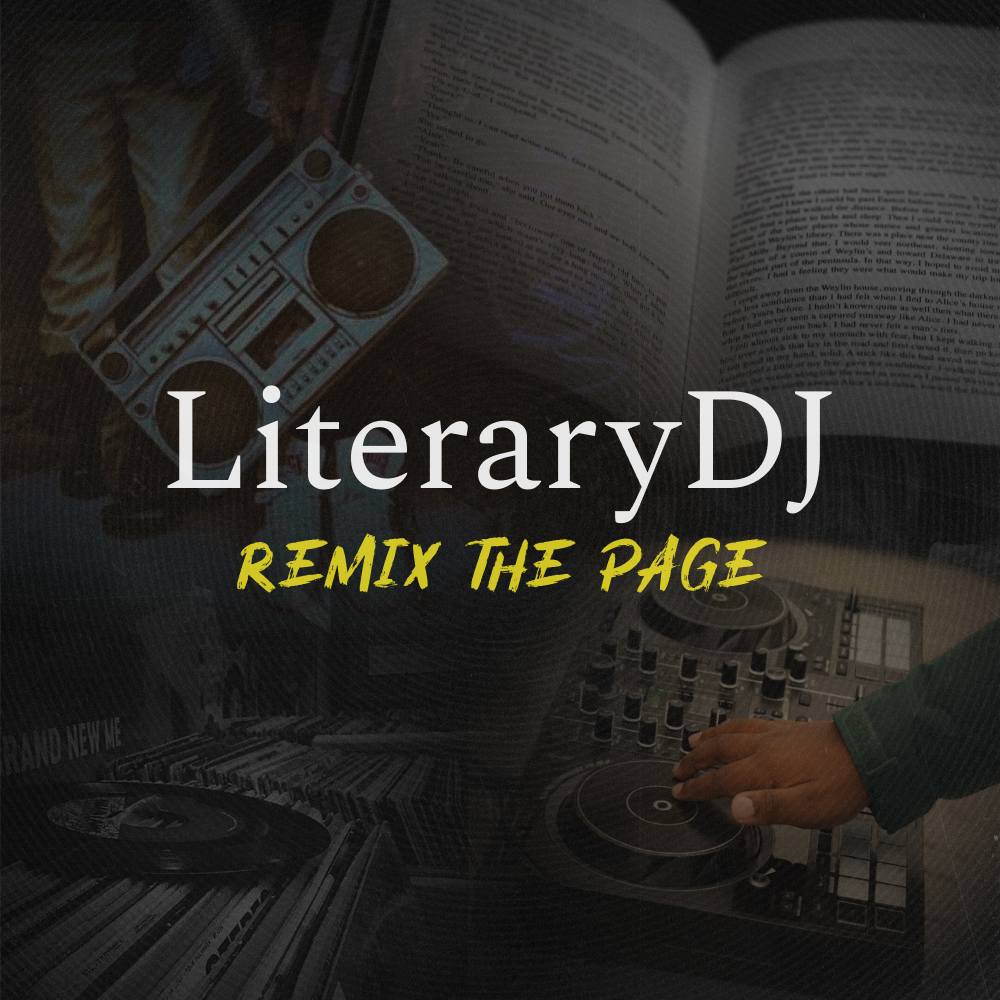 Promotional image for DH Workshop Series: LiteraryDJ with Andrew W. Smith