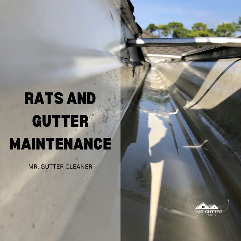 Rats and Gutter Maintenance