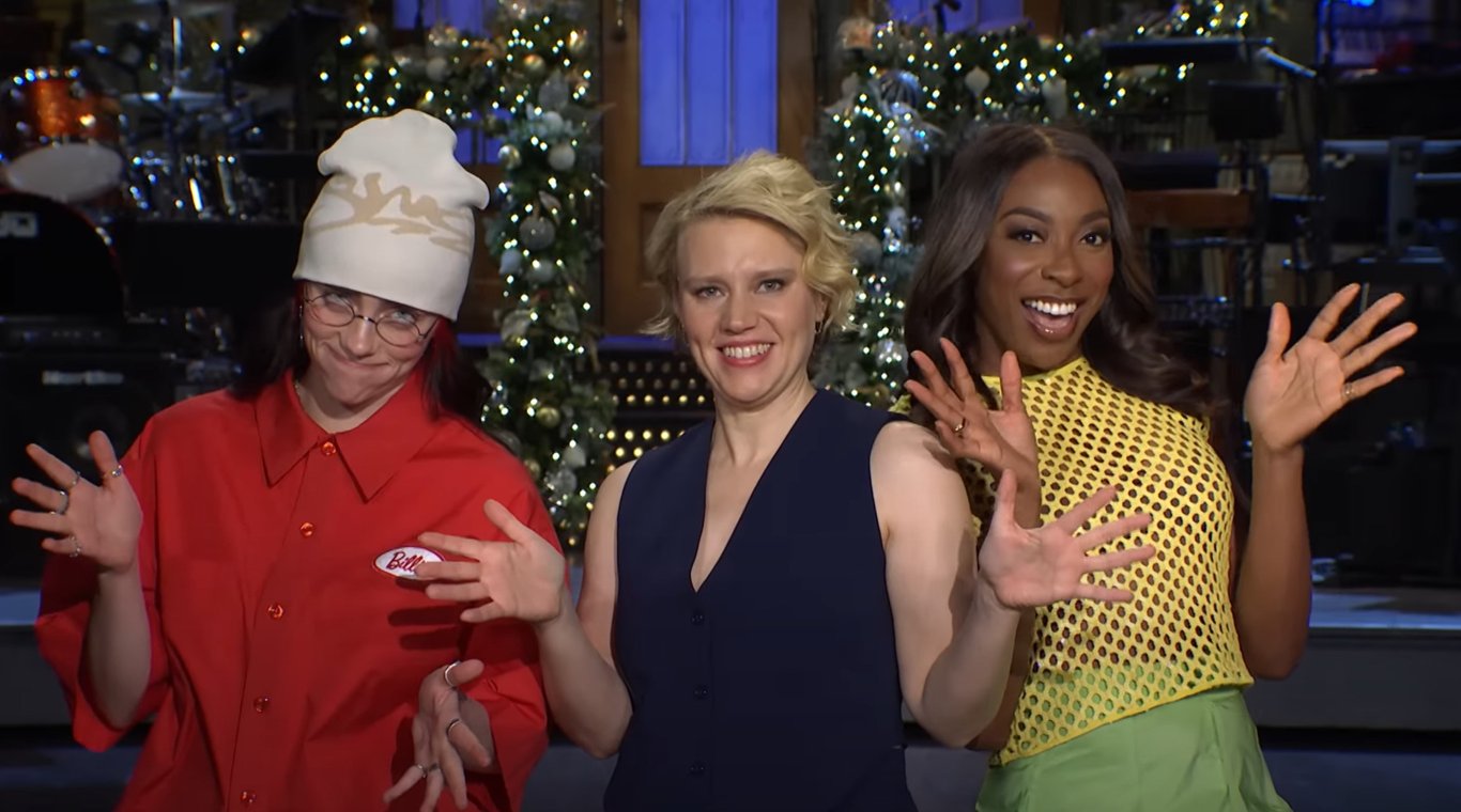 Dive into Festive Vibes with Billie Eilish and Kate McKinnon on SNL