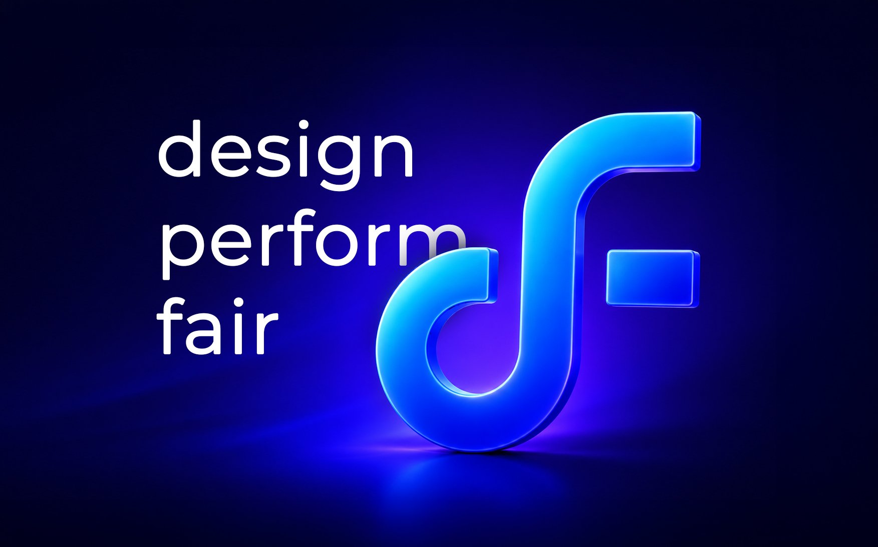faires.marketing Markenvisual — design · perform · fair