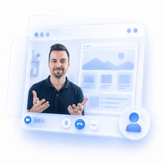 Live-Präsentation im Video-Call