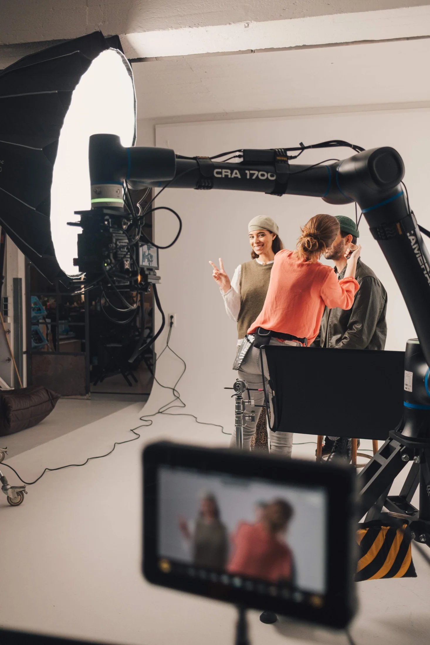 Behind the Scenes – Set im Studio