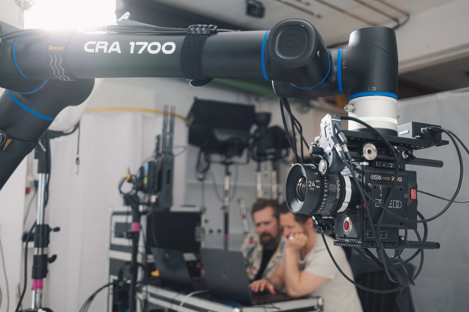 Camerabotics-Roboterarm im Loomroom Studio
