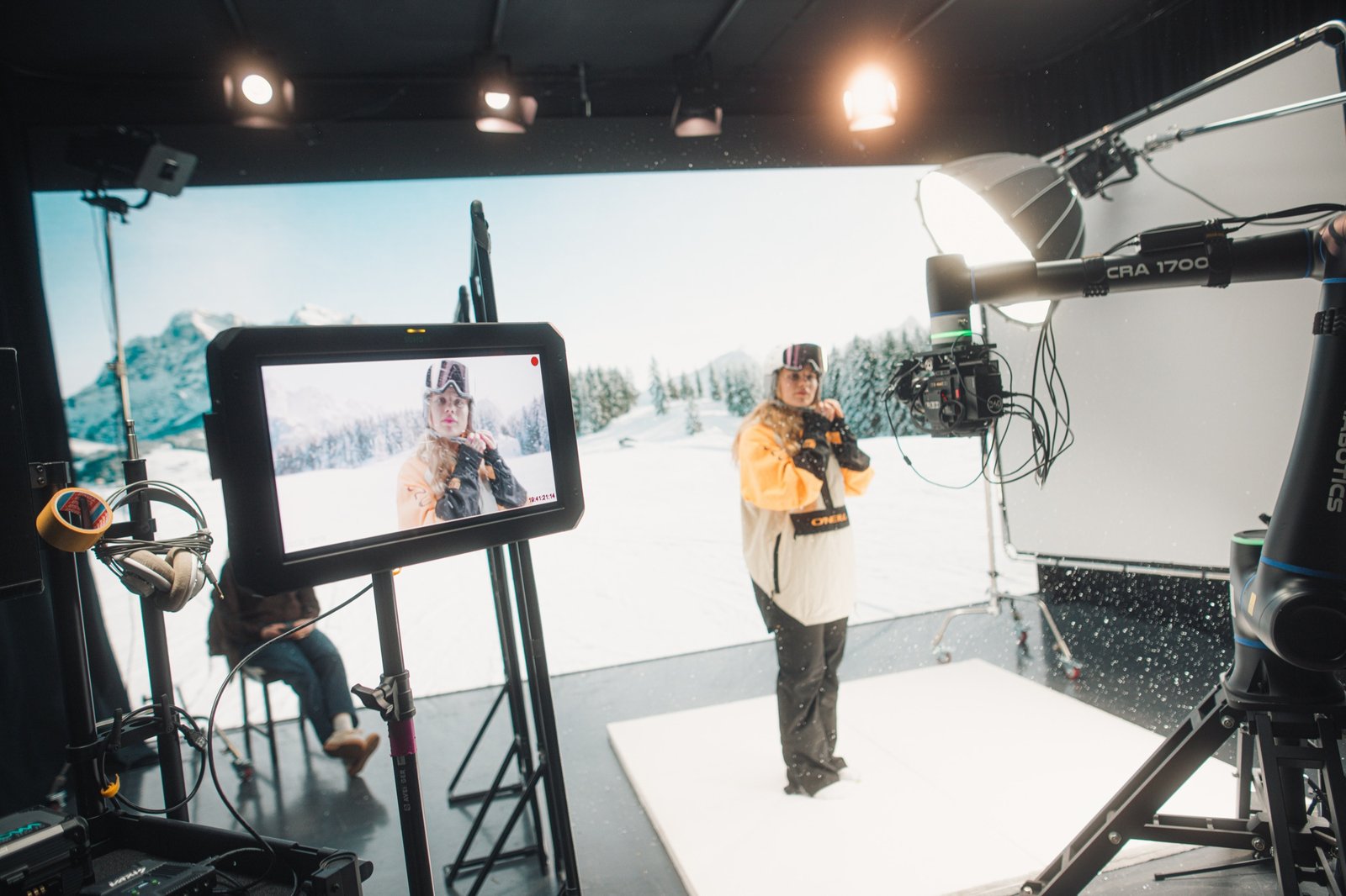 Final Pixel am Set – fertiges Bild direkt an der 4K LED Wall