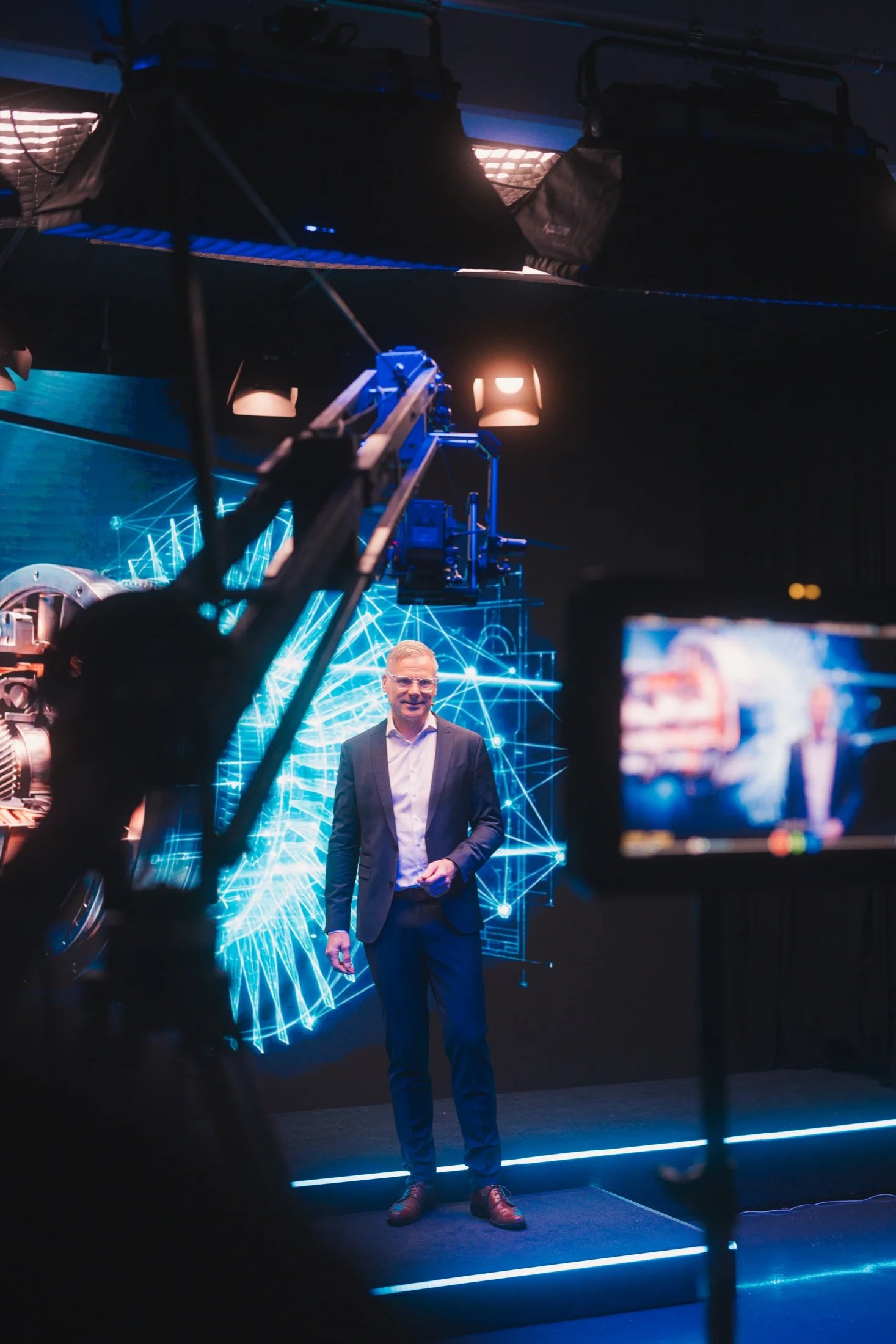 Dreh an der 4K LED Wall mit Camerabotics