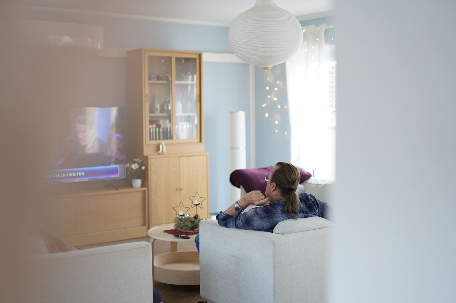 Wohnzimmer der Wohngemeinschaft