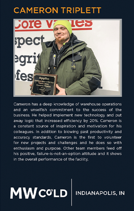 Cameron Triplett Warehouse Hero