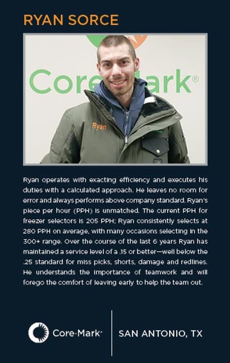 Ryan Sorce Warehouse Hero