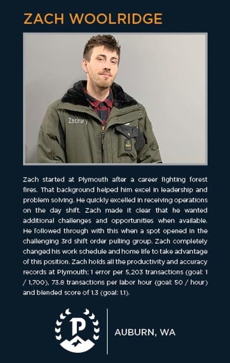 Zach Woolridge Warehouse Hero