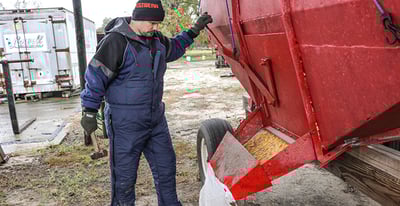 A man working in Chillbreaker Overalls.