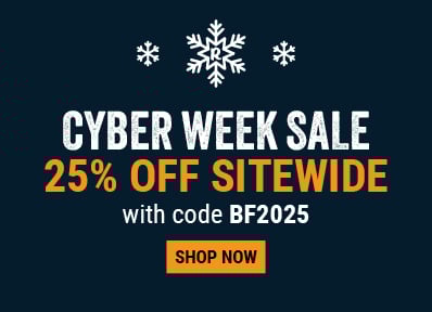 Cyber Week. 25% off sitewide with code BF2025. Shop Now. 