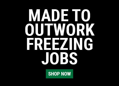 Made to outwork freezing jobs. Shop Now
