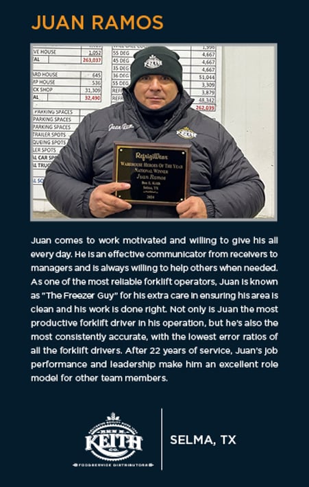 Juan Ramos Warehouse Hero