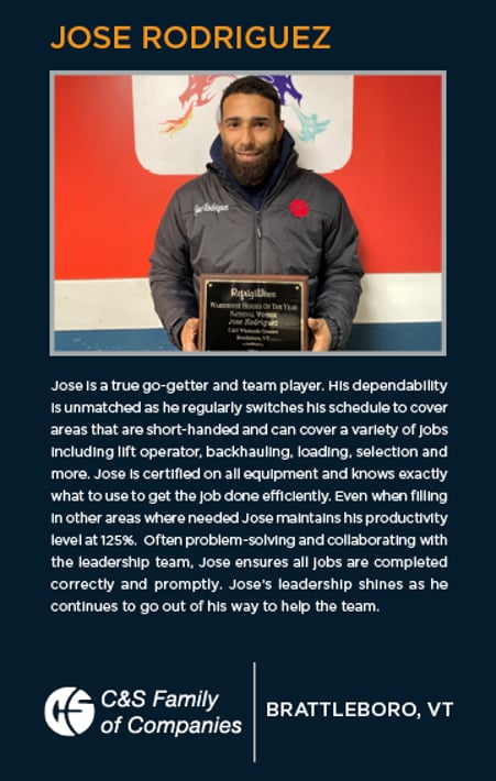 Jose Rodriguez Warehouse Hero