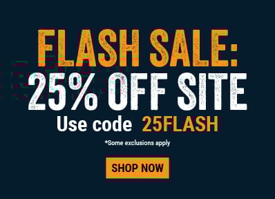 FLASH SALE: 25% OFF SITE Use code 25FLASH .Shop Now