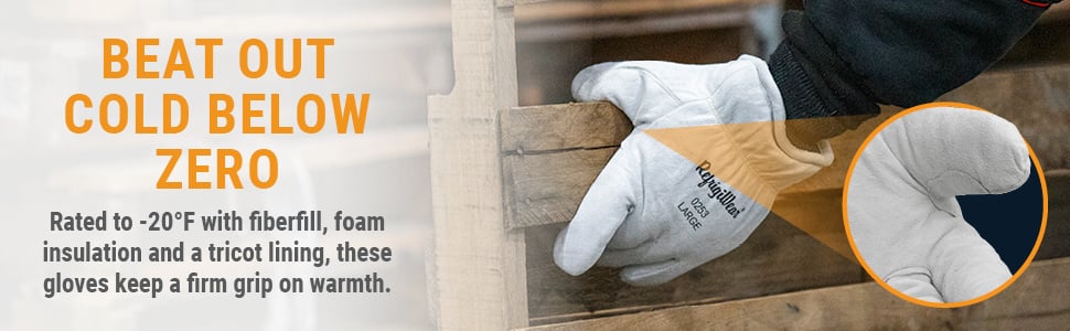 Goatskin Insulated Glove - Hand Protection