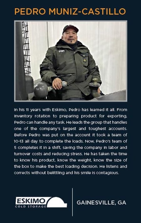 Pedro Muniz Castillo Warehouse Hero
