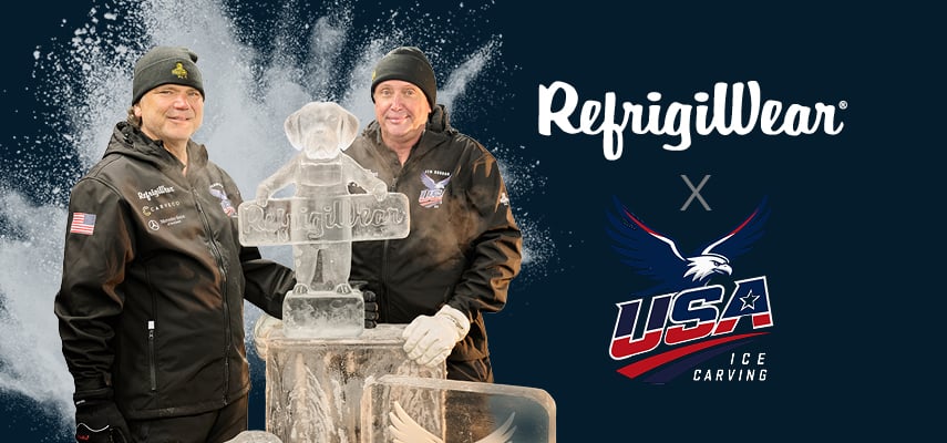 Internationally recognized ice sculptors Aaron Costic (left) and Jim Duggan (right) will compete for Team USA Ice Carving.