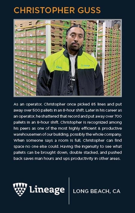 Christopher Guss Warehouse Hero