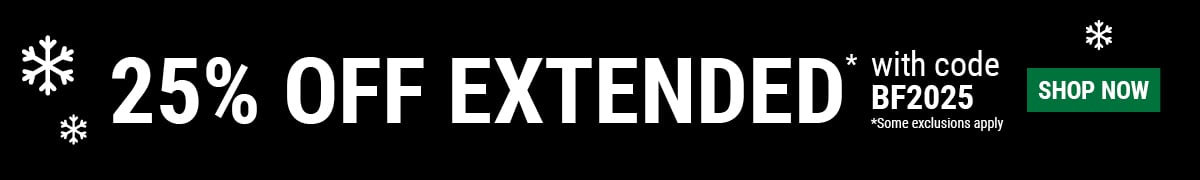 25% off sitewide exteneded. With code BF2025  Shop Garments.