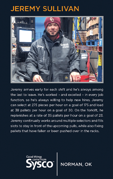 Jeremy Sullivan Warehouse Hero