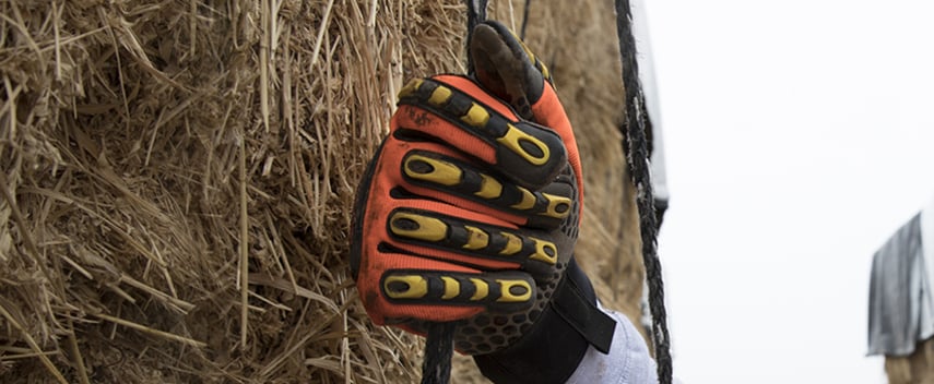 Insulated work gloves from RefrigiWear deliver extra gripping power.