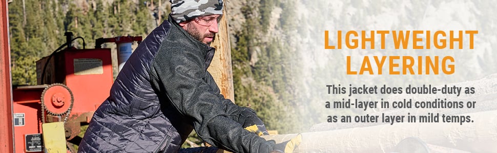 Wind-Tight and Lightweight icons, LIGHTWEIGHT LAYERING This jacket does double-duty as a mid-layer in cold conditions or as an outer layer in mild temps.