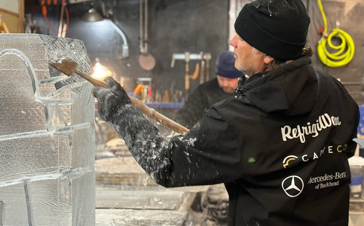 Refrigiwear and Team USA Ice Carving