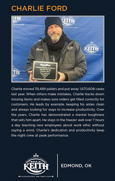 Charlie Ford Warehouse Hero