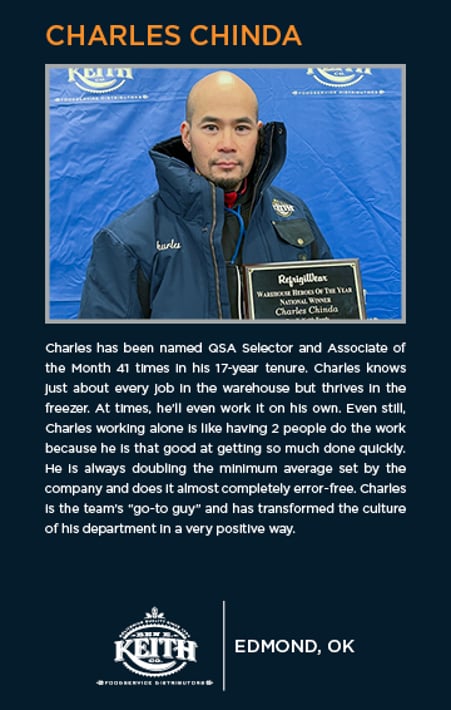Charles Chinda Warehouse Hero