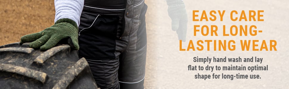 EASY CARE FOR LONG-LASTING WEAR Simply hand wash and lay flat to dry to maintain optimal shape for long-time use.