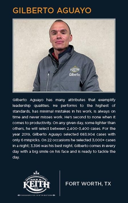 Gilberto Aguayo Warehouse Hero