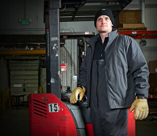 The Tough Job Hero.  Shop Jacket