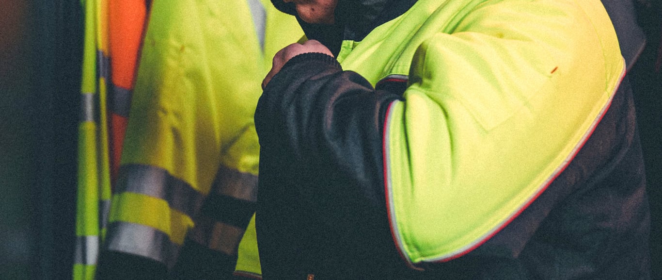 Person putting on Avaska gear