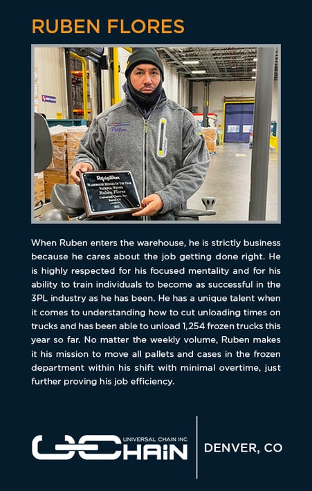 Rueben Flores Warehouse Hero