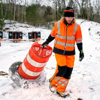 Roadway worker