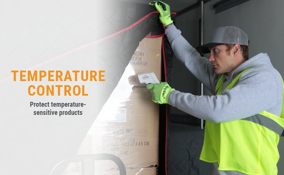 Temperature Control. Protect temperature sensitive products.