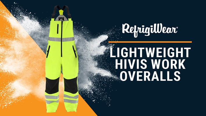 Lightweight Hivis Work Overalls