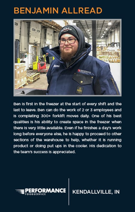 Benjamin Allread Warehouse Hero
