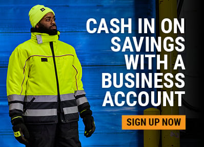 Cash in on savings with a business account. Sign up now