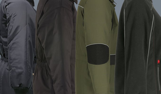 RefrigiWear insulated work jackets offer several different sleeve  types so you can choose one that gives you the most mobility without sacrificing warmth.