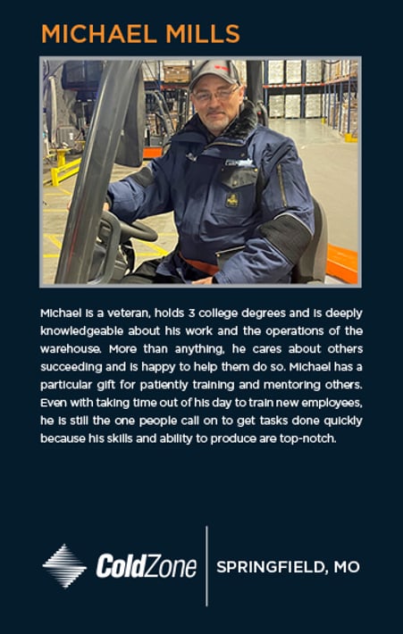 Michael Mills Warehouse Hero