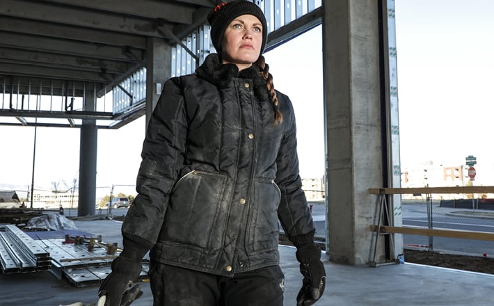 WOMEN’S JACKETS, BIBS, AND COVERALLS . Do it warmer than the other guys.
