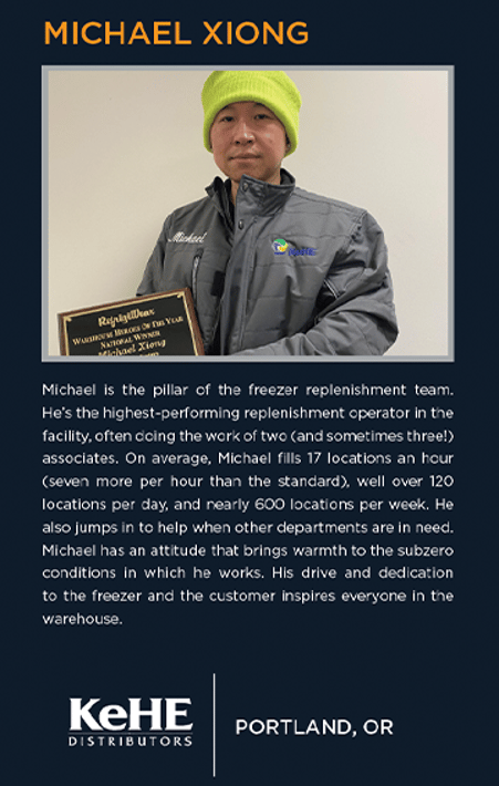 Michael Xlong Warehouse Hero